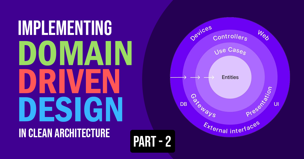 Implementing Domain Driven Design (DDD) in Clean Architecture – Part 2